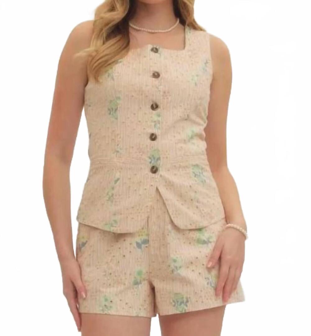 NEW ENTRO marley vest top in pink